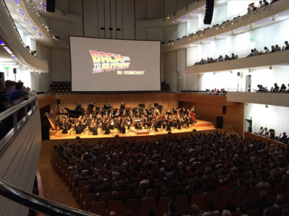 Back to the Future Live in Concert at the KKL, May 30, 2015 Back to the Future Live in Concert at KKL, May 30, 2015