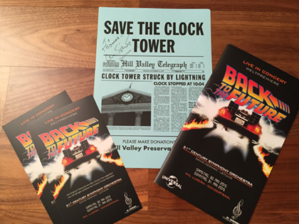 Back to the Future Live in Concert at the KKL, May 30, 2015 Back to the Future Live in Concert at KKL, May 30, 2015