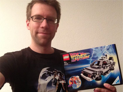 Lego DeLorean Time Machine